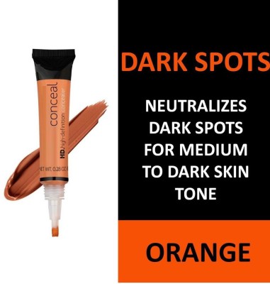 ADJD High-Definition Concealer Orange Corrector hide dark spot acne birth marks Concealer(Orange, 8 g)