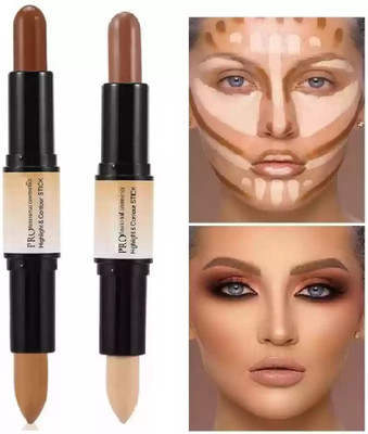 Jiwoo NEW CONTOUR CONCEALER HIGHLIGHTER STICK Concealer(Muliti color, 8 g)