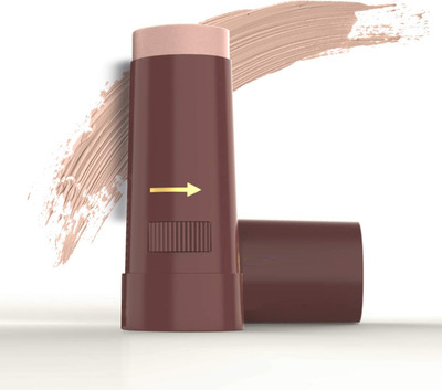 tanvi27 Make Up Stick Foundation Lightweight,Full Coverage Foundation Natural Finish Concealer(peach, 15 g)