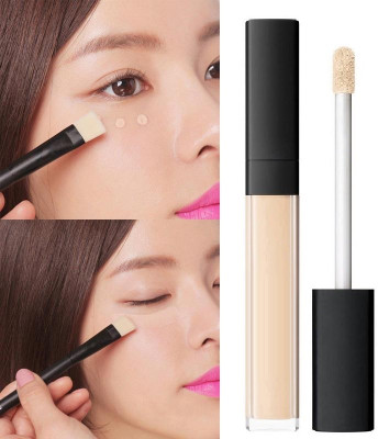 BLUEMERMAID Perfect Coverage Liquid Concealer Easily Blendable Concealer(BEIGE, 6 g)
