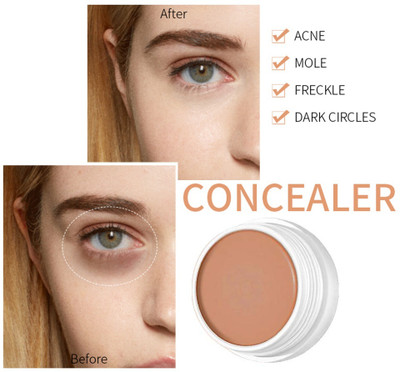 tanvi27 Full Coverage Acne Spot Dark Circles Natural Beige Color Corrector  Concealer(Natural Beige, 6 g)