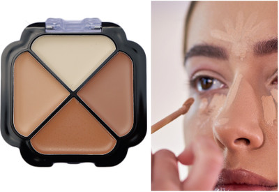 SEUNG Instant Clarity Concealer Palette for All-Day Waterproof Coverage Concealer(MULTICOLOUR, 10 g)