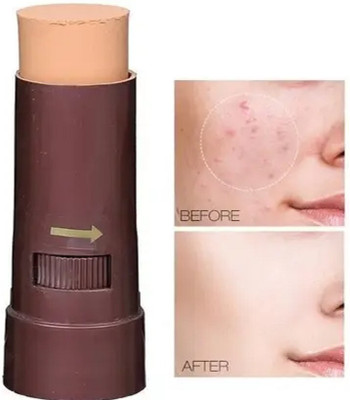 Jiwoo Lightwet Foundation+concealer stick for face makeup Concealer(beige, 15 g)