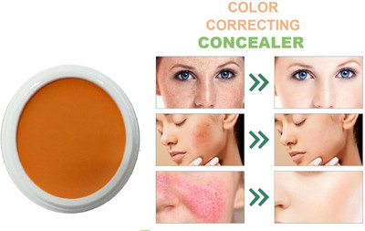 GABBU Professional Cover Dark Circles Fully Coverage Concealer.(orange) Concealer(orange, 6 g)