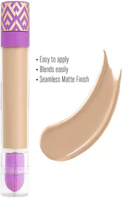 Jiwoo Liquid Concealer Full Coverage Concealer Foundation Concealer(IVORY, 6 ml)