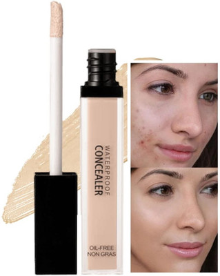 MYEONG Matte Plus Poreless Liquid Concealer With Full Coverage Concealer(Beige, 6 ml)