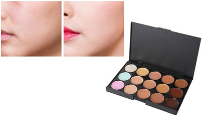 SEUNG 15 Color Concealer and Contour Palette Cream  Concealer(MULTICOLOR, 24 g)
