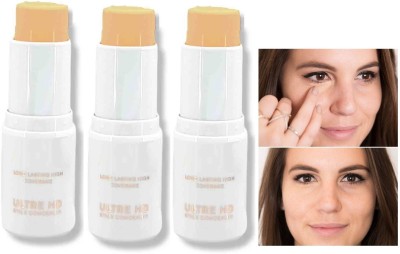 ADJD Combo Natural Ultra Creamy Oil Control Perfect Makeup Pen Stick  Concealer(Natural, 60 g)