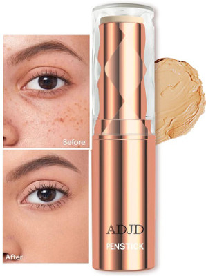 ADJD Makeup Concealer Stick | Blendable Soft Texture Panstick with Matte Finish Concealer(SKIN BEIGE, 10 g)