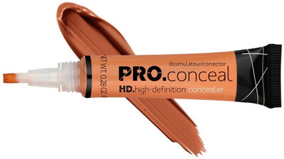 JANOST New Pro Concealer for Dark Circles, Redness - Full Coverage Concealer(Orange, 8 g)