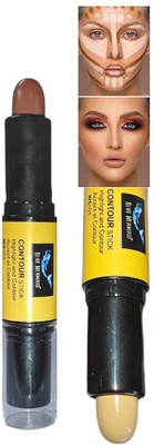 BLUEMERMAID BEST 2 IN 1 3D HIGHLIGHT AND CONTOUR STICK FOR PROFESSIONAL LOOK Concealer(MULTICOLOR, 8 g)