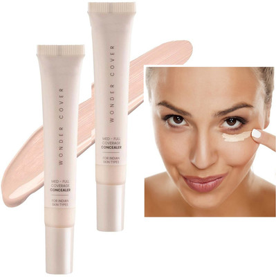tanvi27 New Matte & Poreless Ultra Blendable Full Coverage HD  Concealer(Ivory, 24 ml)