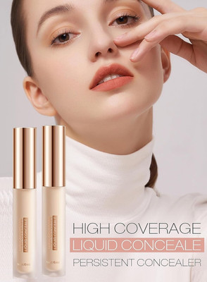 tanvi27 Full Coverage, Advanced Pore Minimizer, Lightweight Liquid Concealer Set Concealer(SOFT IVORY, 12 ml)