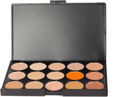 USBK 15 Colour Makeup Contour Palette-Cream Concealer Kit Concealer(MULTI-COLOR, 15 g)