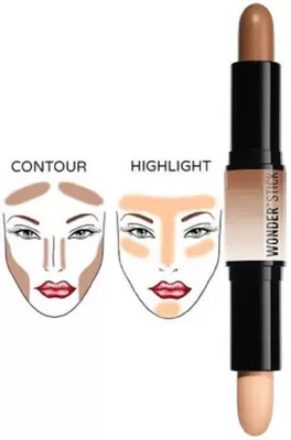JANOST Professional Makeup Wonder Stick highlights and contours  Concealer(MULTICOLORED, 6.2 g)