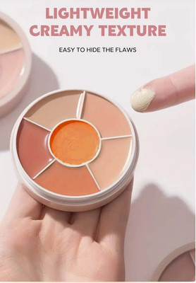 THTC CORRECT, COVER & CONCEAL PALETTE SHADE 02 Concealer(Multicolor 02, 12 g)
