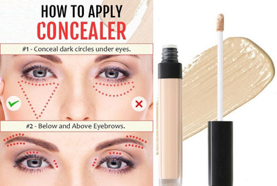 SEUNG Face Make-Up Liquid Light Weight Concealer With Full Coverage Concealer(IVORY, 5 ml)