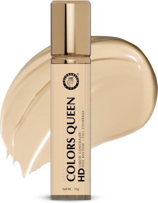 COLORS QUEEN HD Liquid Concealer with Full Coverage, Long Lasting & Easily Blendable Concealer(Shade - 04, 10 g)