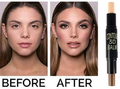 Neycare Highlight and contour & Accent Contour Concealer(begie, 8 g)