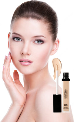 PERLENTE Full Coverage Liquid Concealer, Matte & Poreless  Concealer(BEIGE, 6 ml)