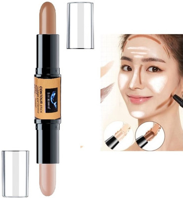 BLUEMERMAID NEW BEST 2 IN 1 CONTOUR STICK FOR MAKEUP Concealer(MULTI COLOR, 8 g)