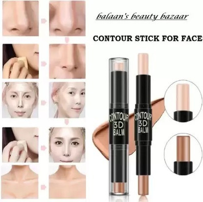 Liptick for face apply contour stick pack of 1 Concealer(brown, 8 g)