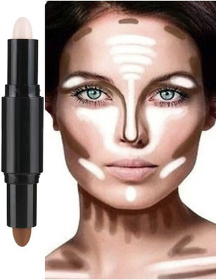 JANOST 2 IN 1 Highlight & Contour - Medium  Concealer(MULTI COLOR, 8 g)