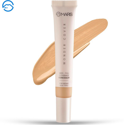 MARS Wonder Cover Light weight Liquid Concealer | Crease proof & Easy to Blend Concealer(Shade-07, 12 ml)