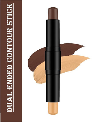 nn Matte Finish | Long Lasting Dual Ended Contour & Highlighter Stick Concealer(Multicolor, 6 g)