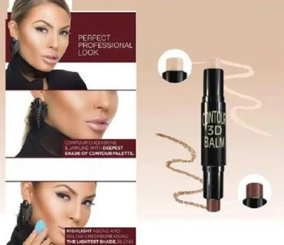 GABBU 2IN1 CONCEALER HIGHLIGHTER STICK WITH GLAMOROUS GLOW SKIN Concealer(BEIGE, 6.2 g)