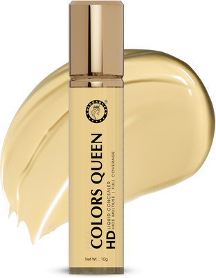 COLORS QUEEN HD Liquid Concealer with Full Coverage, Long Lasting & Easily Blendable Concealer(Shade - 07, 10 g)