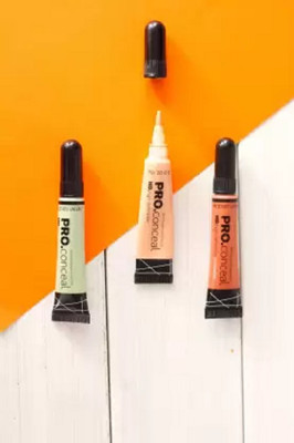 JANOST Multi Pro Conceal High-Definition Concealer Pack Of 3 Concealer(Multicolor, 24 g)