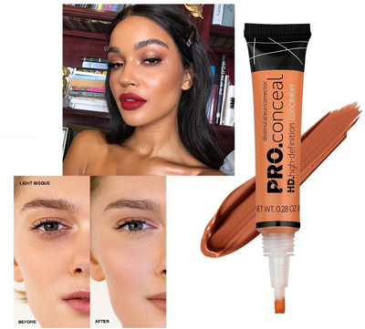 Herrlich ORANGE CONCEALER FOR HIDE DARK CIRCLES Concealer(ORANGE, 8 g)