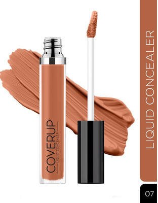 EVERERIN Korean Liquid Light weight Concealer with Full Coverage | Easily Blendable Concealer(orange, 7 ml)