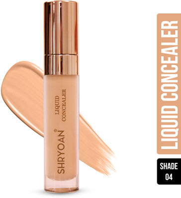 Shryoan Liquid Concealer | Natural Finish, Light Weight Full coverage & Matte Finish Concealer(Clear 4, 10 g)