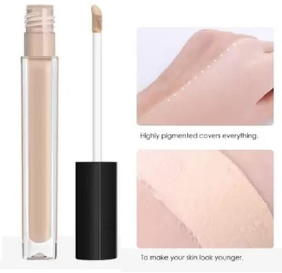 LILLYAMOR Perfect Matte HD Coverage Liquid  Concealer(Beige, 6 ml)