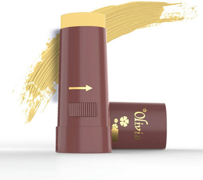 Olivia Instant Waterproof Make Up Stick with SPF 12 Concealer(Linning Yellow, 15 g)