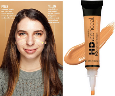 BLUEMERMAID HIGH QUALITY YELLOW CONCEALER FOR DARK PATCHES Concealer(YELLOW, 8 g)
