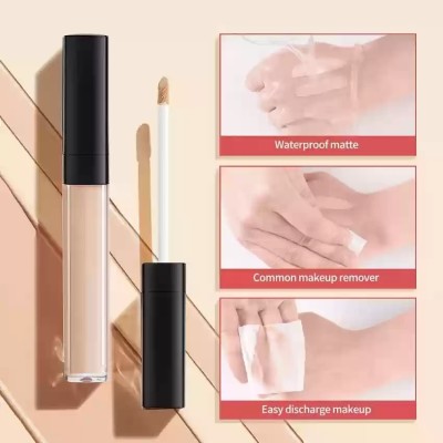 NADJA Full Coverage Concealer, Ultra Long Lasting Liquid  Concealer(LIGHT, 7 ml)