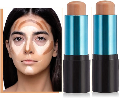 MYEONG Roll On Makeup Pan Stick Matte Finish Formula Foundation(Beige, 20 g)