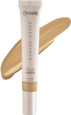 MARS Wonder Cover Liquid Concealer | Creaseproof & Easy to Blend  Concealer(Shade 08, 12 ml)
