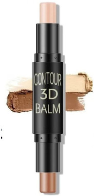 YAWI BEST MATTE 2 IN 1 HIGHLIGHTER & CONTOUR STICK  Concealer(browm, 8 g)