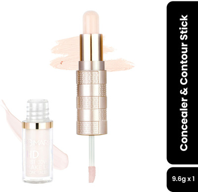 MARS 2in1 HD Best Cover Makeup Liquid Concealer and Contour Stick | Highly Pigmented Concealer(Shade 03, 9.6 g)