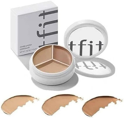 ahdam TTFIT Concealer Palette Waterproof With Full Coverage |Easily Blendable Concealer(MULTICOLOUR, 10 g)