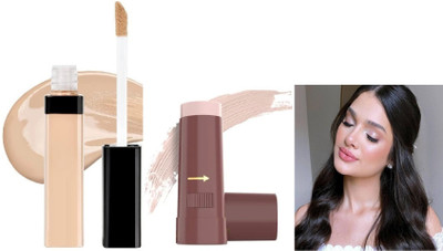 AFARAXIA Pan Stick Concealer High Coverage Concealer: Flawless Concealer(natural, 24 ml)