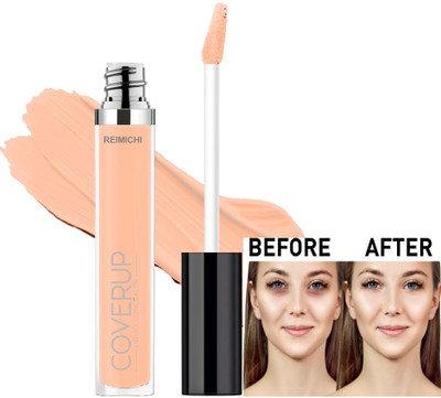 REIMICHI Long Lasting Matte Finish High Cover Liquid Concealer For Face Makeup Concealer(light ivory, 7 ml)