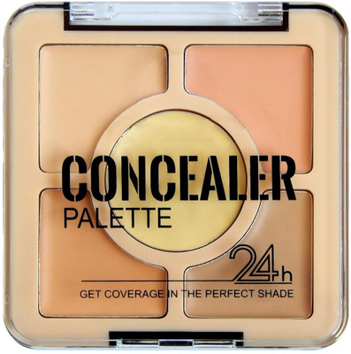 Neycare long lasting easy to use concealer palette pack of 1 Concealer(MULTI COLOR, 50 g)