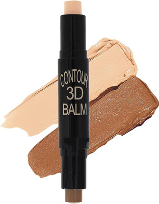 ADJD 3d Balm Highlight & Contour Duo Stick Concealer(MULTI COLOR, 16 g)