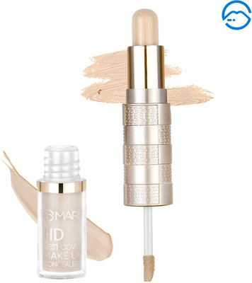 MARS HD Liquid Full coverage Matte Finish All Skin Concealer and Contour Stick Concealer(Beige, 9.6 g)