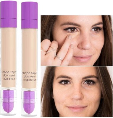 HUZURLU Long Lasting High Coverage HD Concealer Contour Blender Concealer Combo Concealer(IVORY, 12 ml)